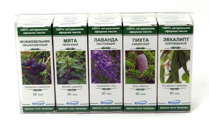Наборы эфирных масел